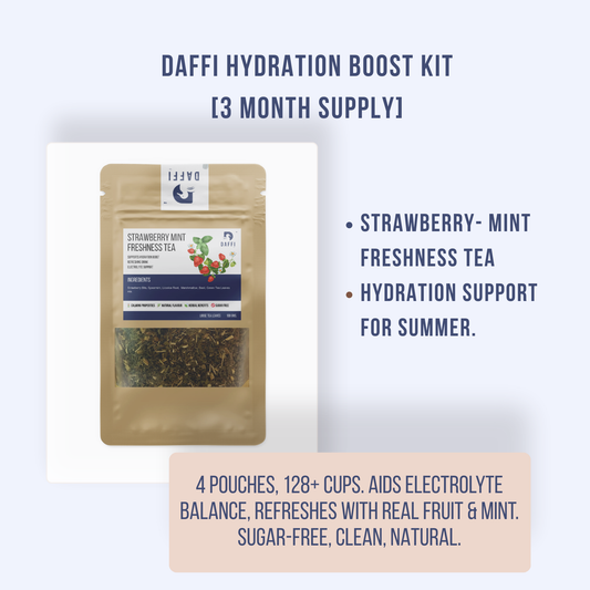 Daffi Hydration Boost Kit  (3-Month Supply kit)