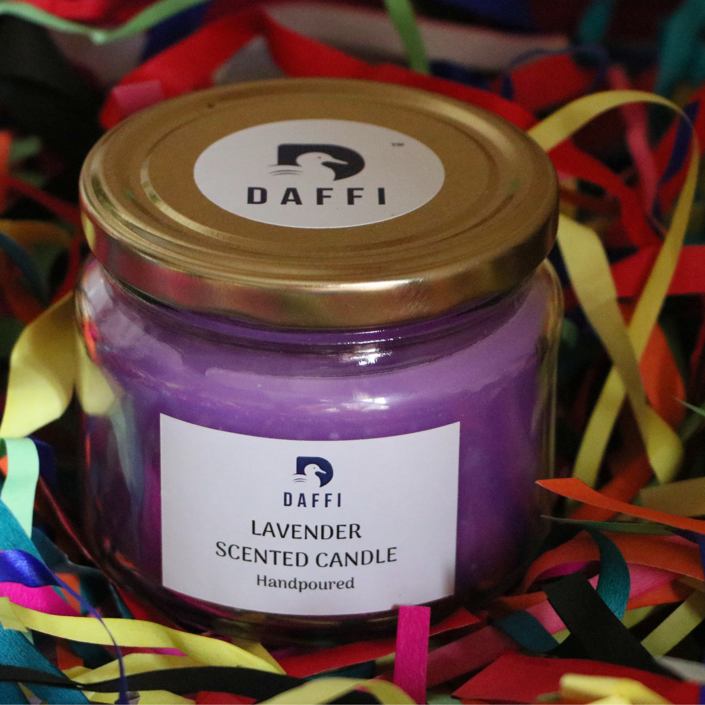 Daffi Lavendar Scented Candle (Handpoured)