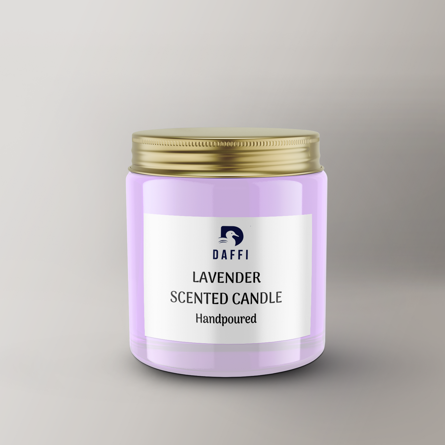 Daffi Lavendar Scented Candle (Handpoured)