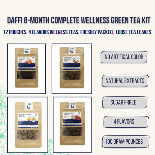 🌿 Daffi 6-Month Wellness Tea Kit