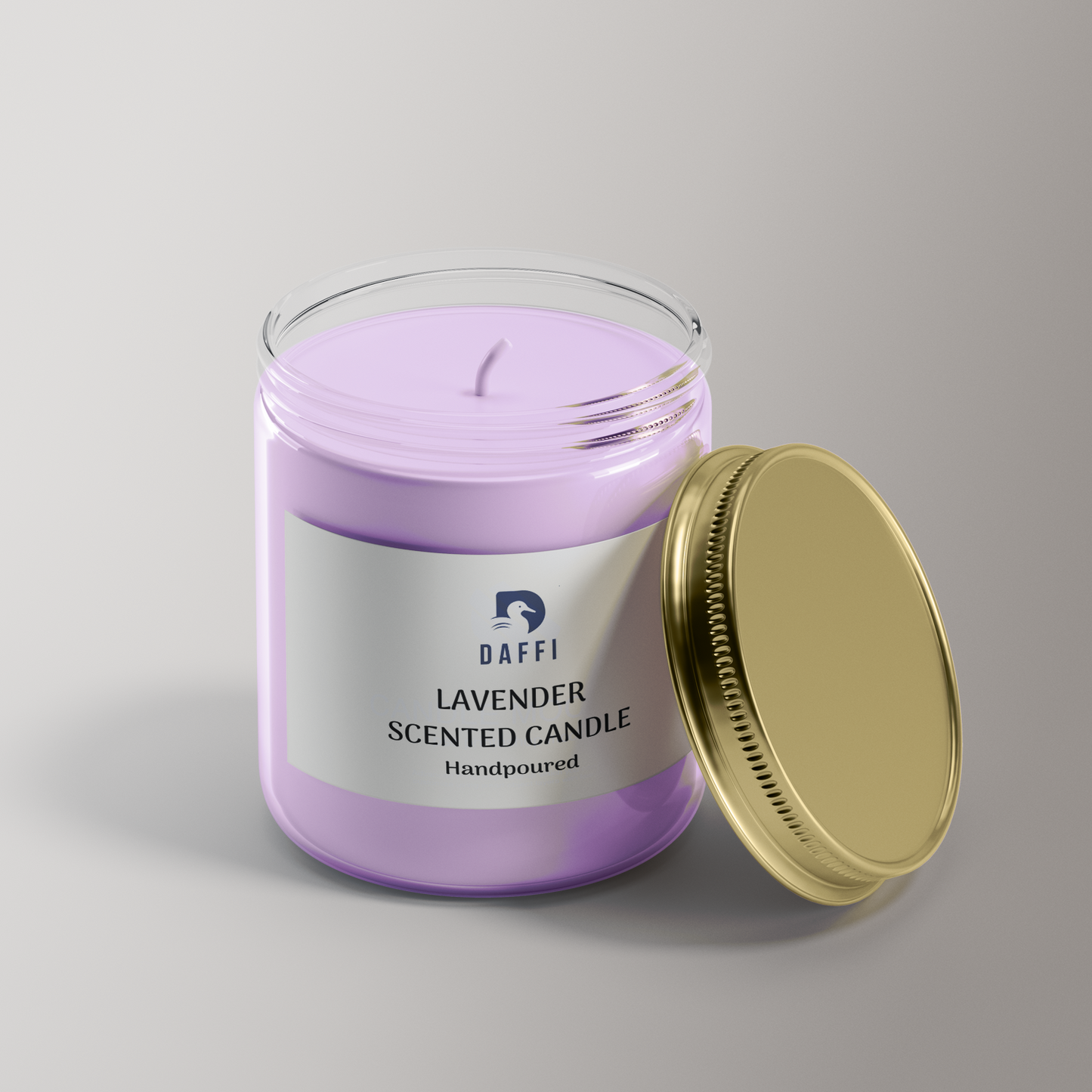 Daffi Lavendar Scented Candle (Handpoured)