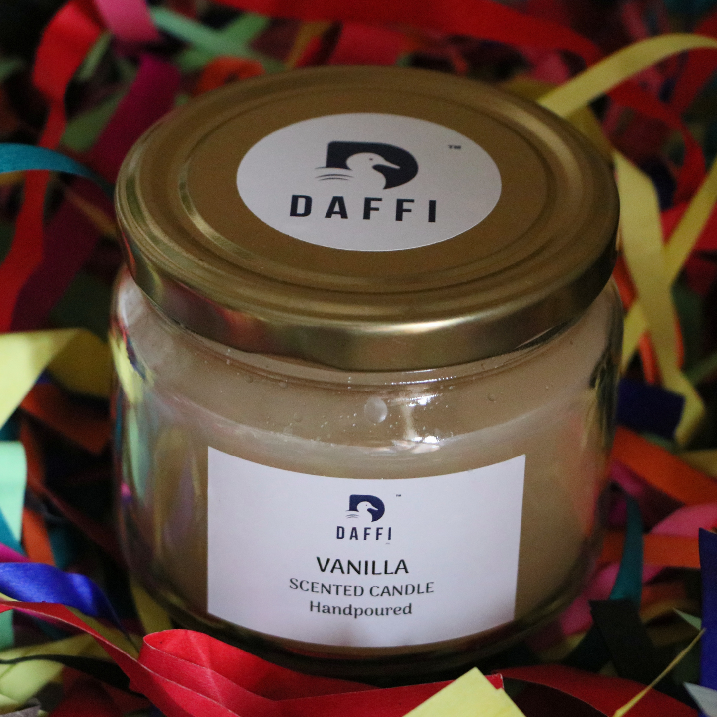 Daffi Vanilla Scented Candle(Handpoured)