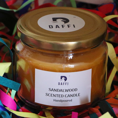 Sandalwood Scented Candle Handpoured