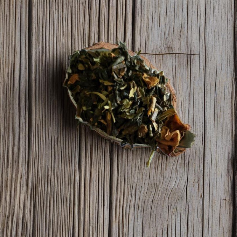 Peach & Litchi Premium Green Tea