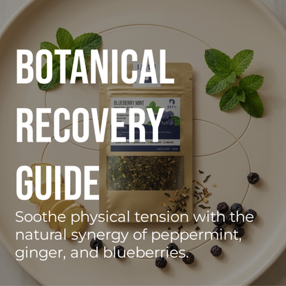 Blueberry Mint Green Tea | Natural Antioxidant Tea | Daffi