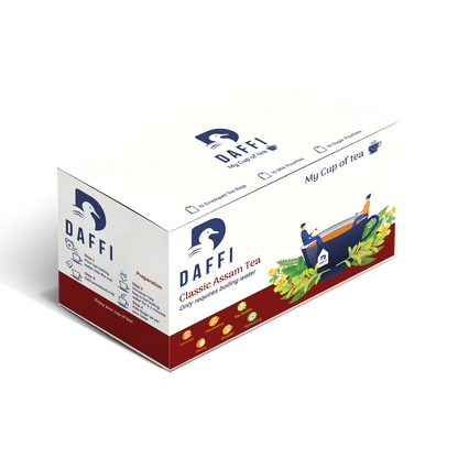 10 Tea Bags Box - Daffi Assam Premium Tea
