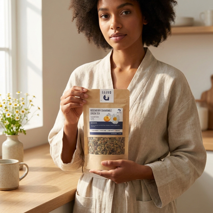 Rosemary Chamomile Green Tea | Herbal Slim Tea | Daffi
