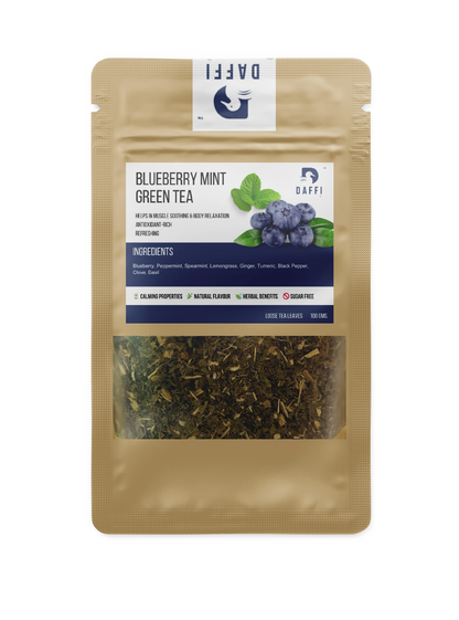 Daffi Blueberry Mint Green Tea Buy Online