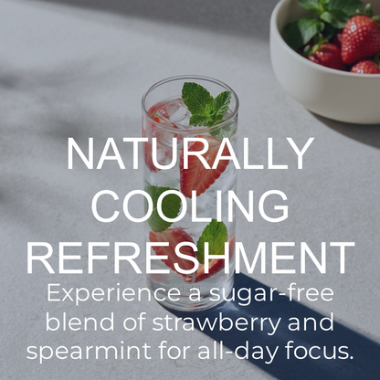 Strawberry Mint Green Tea | Natural Hydration Tea | Daffi